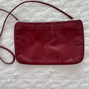 Vintage Anne Klein Red Cross-body Bag